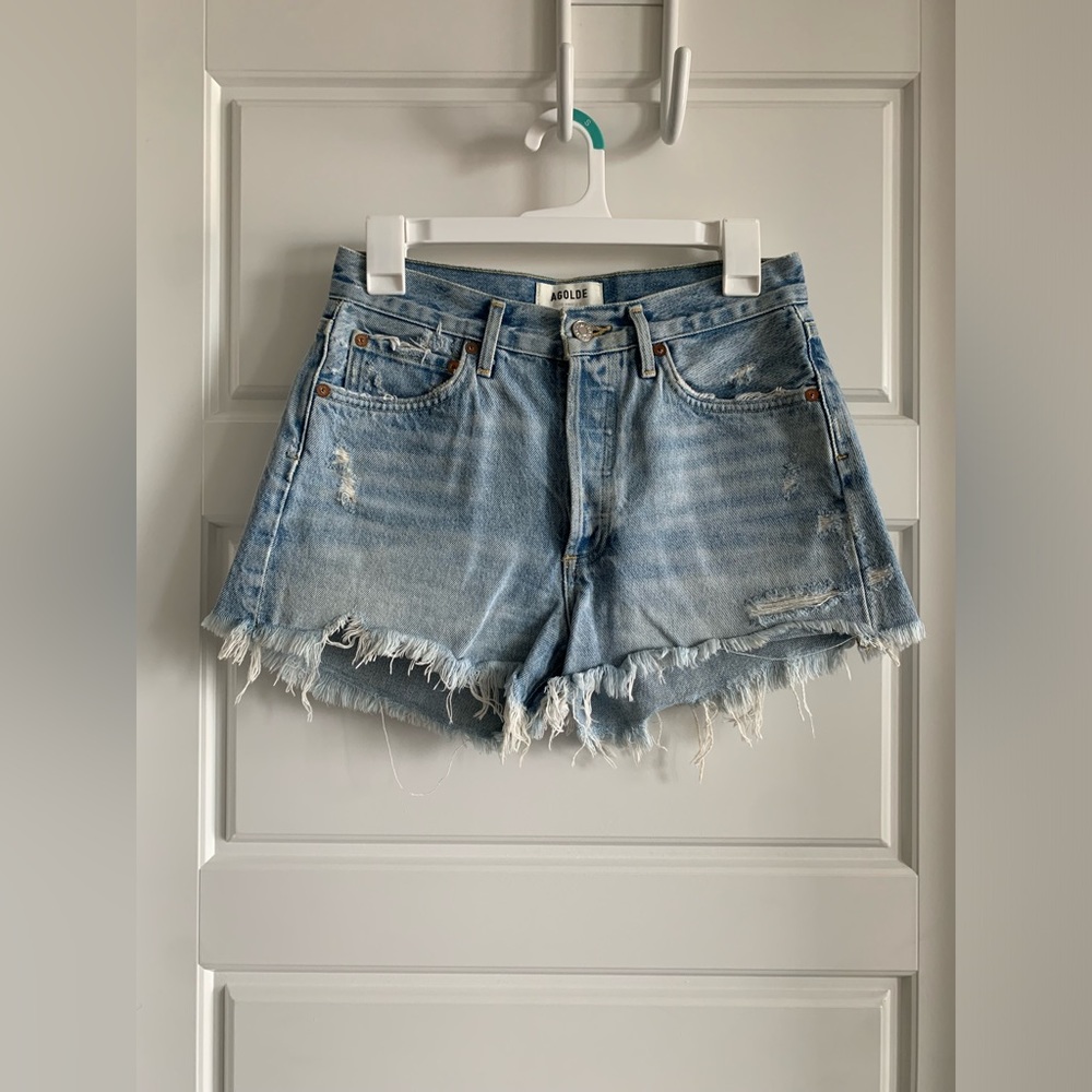 Agolde Parker Vintage Cut Off Short in Swapmeet 25